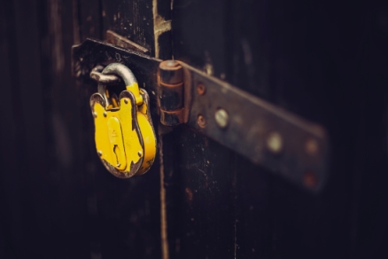 yellow lock